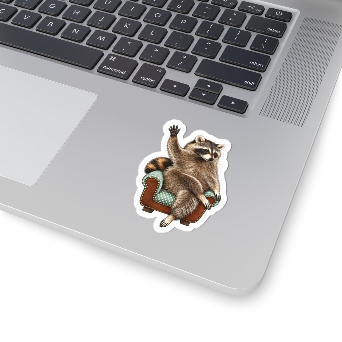 Taco the Raccoon 3-Inch Kiss-Cut Sticker