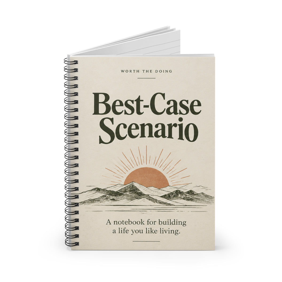 Best-Case Scenario Spiral Notebook
