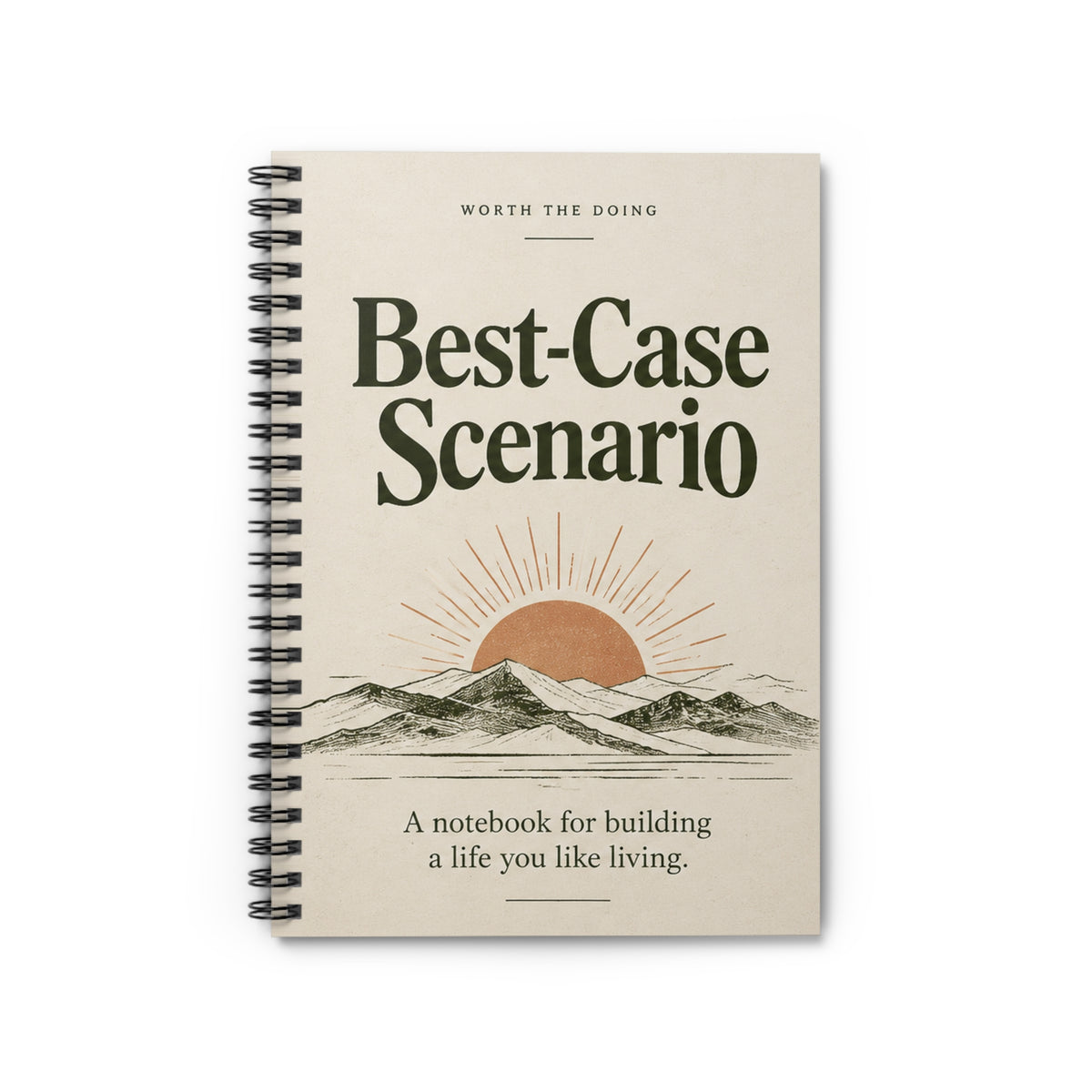 Best-Case Scenario Spiral Notebook
