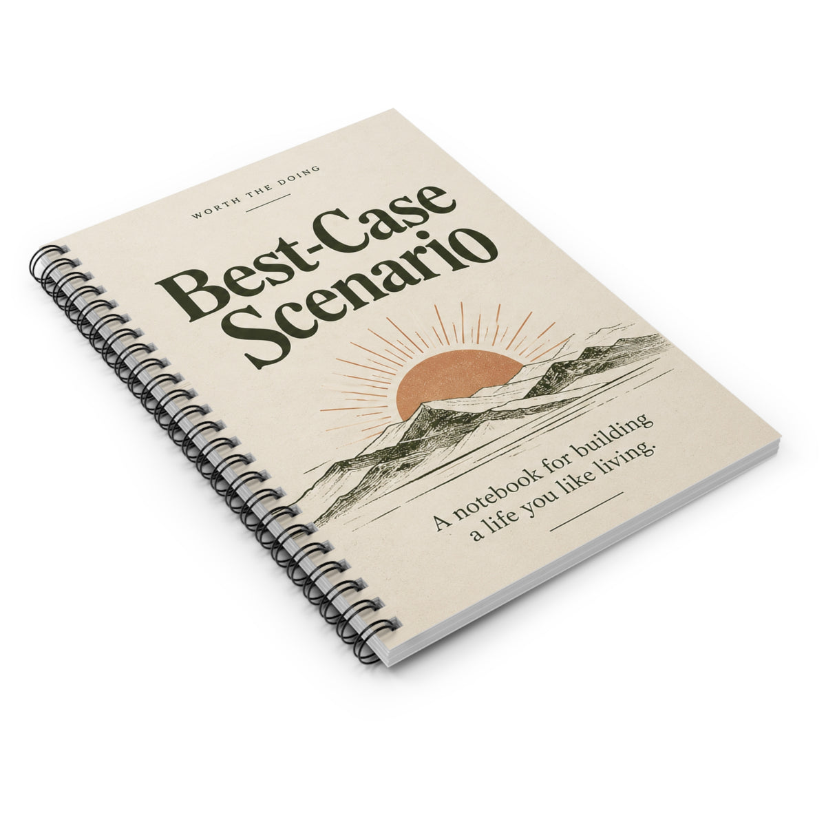 Best-Case Scenario Spiral Notebook